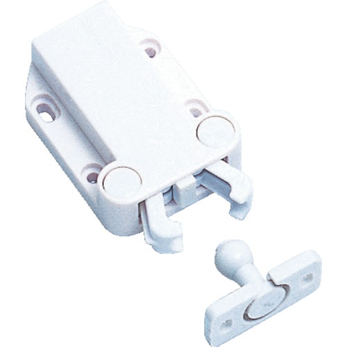 トラスコ中山 スガツネ工業 (140058065)MC-37F-WHプッシュラッチ(ご注文単位1個)【直送品】