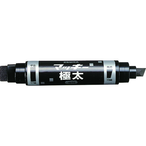 トラスコ中山 ゼブラ マッキー極太 黒（ご注文単位1本）【直送品】