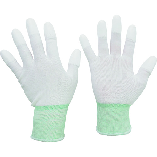 トラスコ中山 ミドリ安全 検査・組立用手袋 (指先コート)MCG-701N M 10双入(ご注文単位1袋)【直送品】