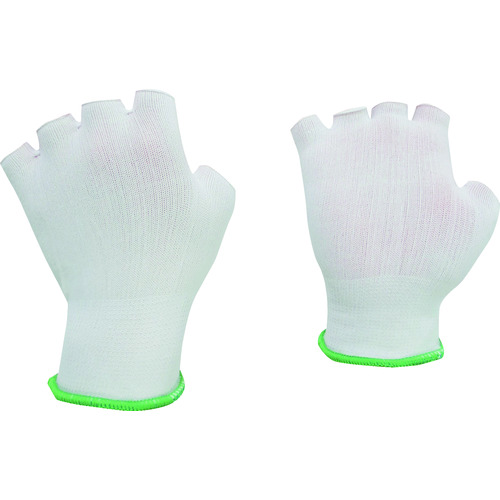 トラスコ中山 ミドリ安全 低発塵手袋 (指切りタイプ)10双入 M(ご注文単位1袋)【直送品】