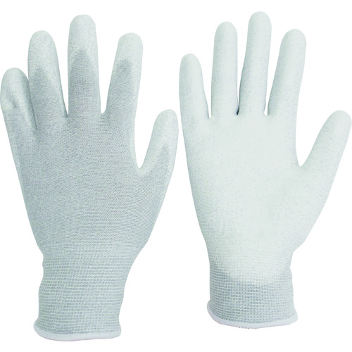 トラスコ中山 ミドリ安全 静電気拡散性手袋(手のひらコート)MCG-800N S 10双入(ご注文単位1袋)【直送品】