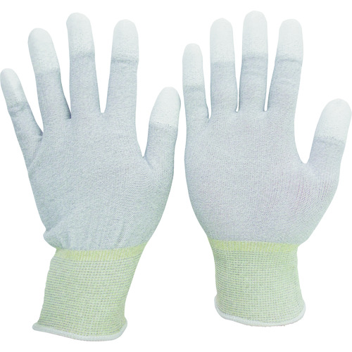 トラスコ中山 ミドリ安全 静電気拡散性手袋(指先コート)MCG-801N LL 10双入(ご注文単位1袋)【直送品】