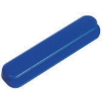 トラスコ中山 オート マグネット式クリップ メモクリップ掲示番 青 33×150mm 青（ご注文単位1個）【直送品】