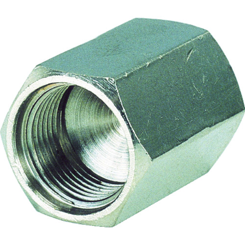 トラスコ中山 ピスコ メインブロック 止め栓 キャップ ねじサイズM8×1（ご注文単位1個）【直送品】