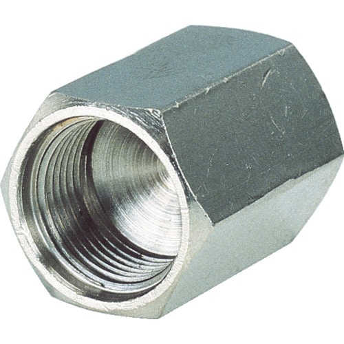 トラスコ中山 ピスコ メインブロック 止め栓 キャップ ねじサイズM18×1（ご注文単位1個）【直送品】