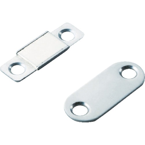 トラスコ中山 スガツネ工業 (140020673) MC-YN015SP ステンレス鋼製 極薄型マグネットキャッチ（ご注文単位1個）【直送品】