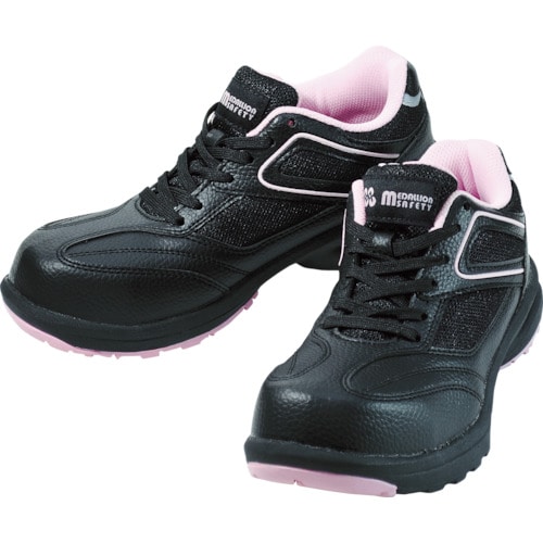 トラスコ中山 丸五 メダリオンセーフティー#507 ブラック 25.0cm(ご注文単位1足)【直送品】