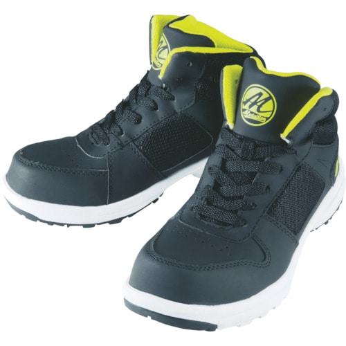 トラスコ中山 丸五 メダリオンセーフティー#508 ブラック 24.5cm(ご注文単位1足)【直送品】