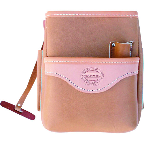 トラスコ中山 マーベル WAIST GEAR(腰袋)ナチュラル(ご注文単位1個)【直送品】