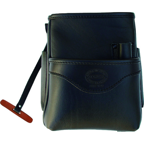 トラスコ中山 マーベル WAIST GEAR(腰袋)ブラック(ご注文単位1個)【直送品】