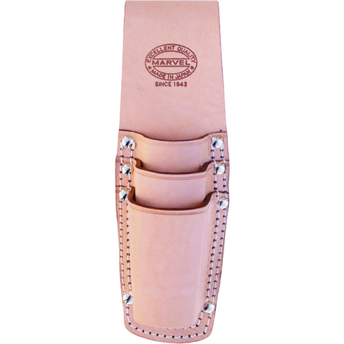 トラスコ中山 マーベル WAIST GEAR(ペンチ差し)ナチュラル 115-8187(ご注文単位1個)【直送品】