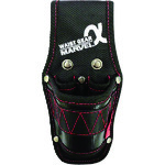 トラスコ中山 マーベル WAIST GEAR(ドライバー2本Xペンチ差し)レッド(ご注文単位1個)【直送品】