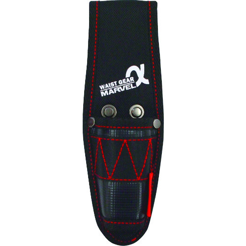 トラスコ中山 マーベル WAIST GEAR(ペンチ差し)レッド 115-9439(ご注文単位1個)【直送品】