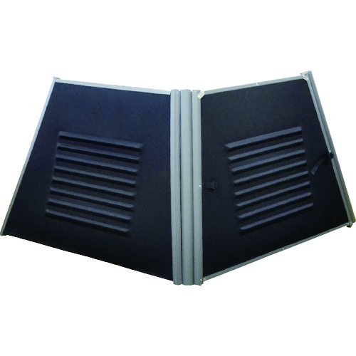 トラスコ中山 ミノリ サイレンサー 標準型拡張パネル 2枚パネル(ご注文単位1台)【直送品】