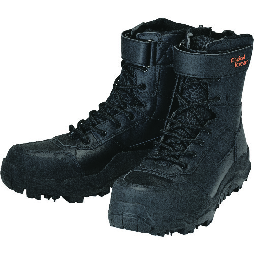 トラスコ中山 丸五 マジカルフォレスター#005 ブラック 24.5cm(ご注文単位1足)【直送品】