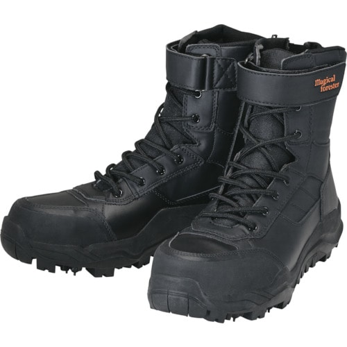 トラスコ中山 丸五 マジカルフォレスター#005 ブラック 25.5cm(ご注文単位1足)【直送品】