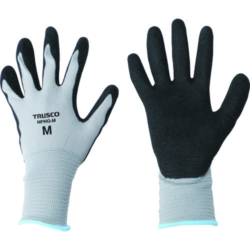 トラスコ中山 TRUSCO ニトリル背抜き手袋MF M（ご注文単位1組）【直送品】