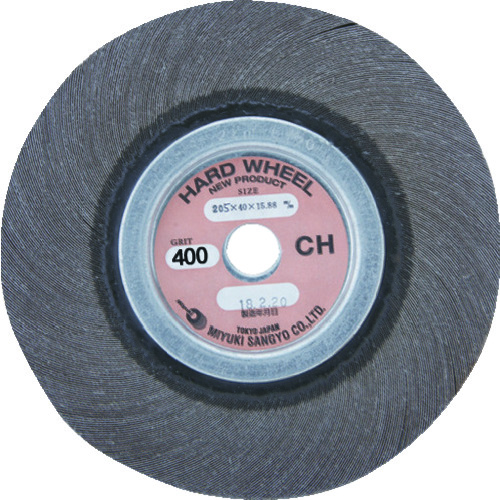 トラスコ中山 ミユキ ハードホイール X83-CH 205X25X19.05 400#(ご注文単位1枚)【直送品】