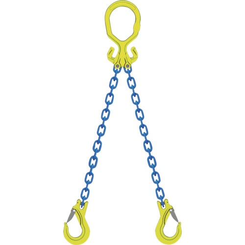 トラスコ中山 マーテック チェーンスリングセット MG2-EGKNA13 チェーン長＝2m（ご注文単位1セット）【直送品】