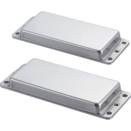 トラスコ中山 TRUSCO マグネットプレート(2個入り)(標準型) 吸着力50N(ご注文単位1組)【直送品】