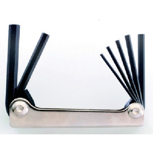 トラスコ中山 ボンダス メタルナイフ型ツール ミリ6本組(3-10mm)(ご注文単位1個)【直送品】