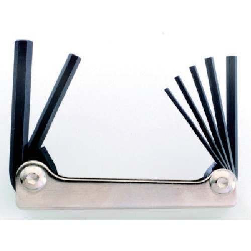 トラスコ中山 ボンダス メタルナイフ型ツール ミリ7本組(1.5-6mm)(ご注文単位1個)【直送品】