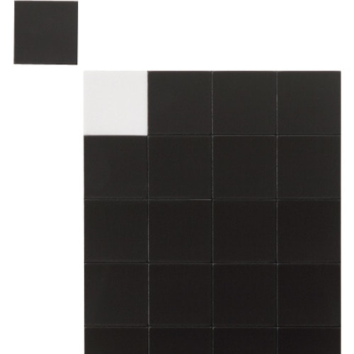 トラスコ中山 マグエックス 超強力マグネットシート ゼロスリップ 粘着付 カットタイプ（ご注文単位1袋）【直送品】