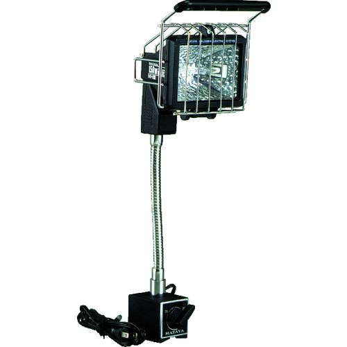 トラスコ中山 ハタヤ ミニハロゲンライト(マグネットタイプ)150W耐震ハロゲン球付 1.6m(ご注文単位1台)【直送品】