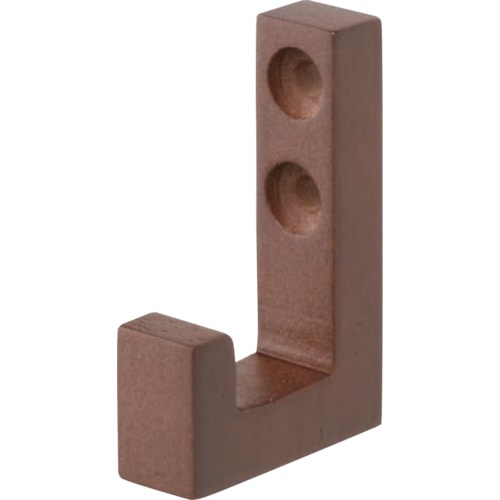 トラスコ中山 MK Jフック ウォールナット(ご注文単位1個)【直送品】