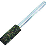 トラスコ中山 TRUSCO ゴム軸付砥石 Φ6X幅15X軸3 #120 10本入(ご注文単位1パック)【直送品】