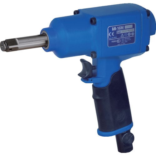 トラスコ中山 TOKU 超軽量・小型インパクトレンチ1/2 MI-16ml ロングタイプ(ご注文単位1台)【直送品】