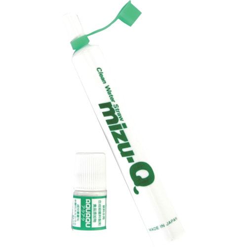 トラスコ中山 mizu-Q ミズキューストロー浄水器(ご注文単位1個)【直送品】
