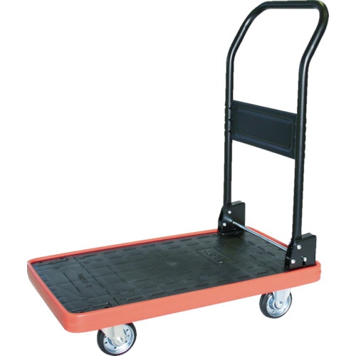 トラスコ中山 TRUSCO MKP樹脂製台車 折りたたみ式 716X436(ご注文単位1台)【直送品】