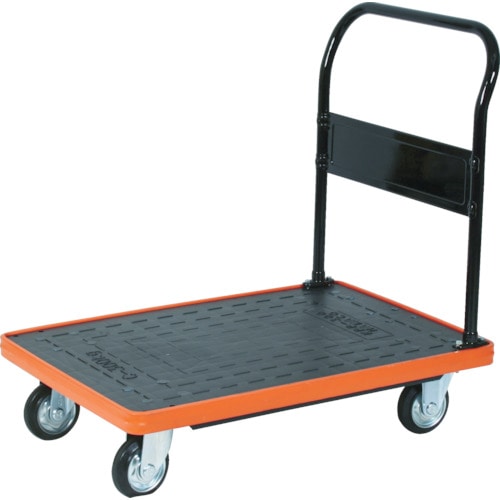 トラスコ中山 TRUSCO MKP樹脂製台車 固定式 906X616(ご注文単位1台)【直送品】