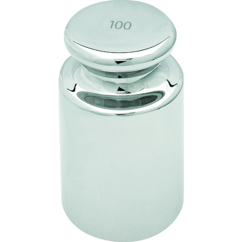 トラスコ中山 TRUSCO OIml 円筒分銅 F1級 100g(ご注文単位1個)【直送品】