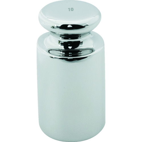 トラスコ中山 TRUSCO OIml 円筒分銅 F1級 10g(ご注文単位1個)【直送品】