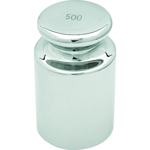 トラスコ中山 TRUSCO OIml 円筒分銅 F1級 500g(ご注文単位1個)【直送品】
