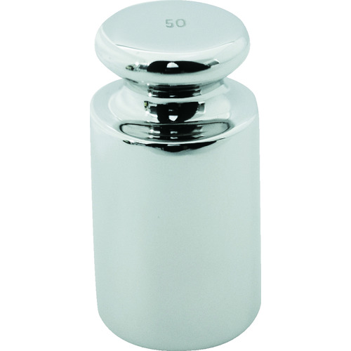 トラスコ中山 TRUSCO OIml 円筒分銅 F1級 50g(ご注文単位1個)【直送品】