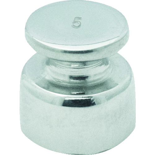 トラスコ中山 TRUSCO OIml 円筒分銅 F1級 5g(ご注文単位1個)【直送品】