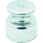 トラスコ中山 TRUSCO OIml型 円筒分銅M1級 2g(ご注文単位1個)【直送品】