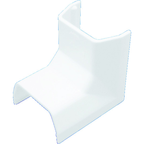 トラスコ中山 未来 1号モール付属品(入ズミ) カベ白（ご注文単位1個）【直送品】