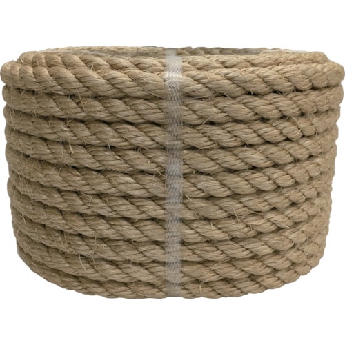 トラスコ中山 ユタカメイク ロープ マニラロープ万能パック 12φ×30m(ご注文単位1巻)【直送品】