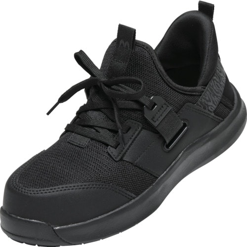 トラスコ中山 丸五 軽量安全スニーカー マンダムFLY-UP#510 ブラック 24.0cm(ご注文単位1足)【直送品】