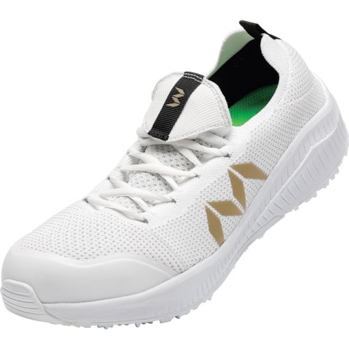 トラスコ中山 丸五 丸五 マンダムSOC#201 ホワイト 26.5cm(ご注文単位1足)【直送品】