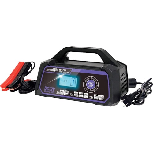 トラスコ中山 メルテック 全自動パルス充電器　338-3734（ご注文単位1台）【直送品】