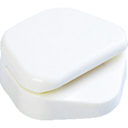 トラスコ中山 マグエックス マグネット式クリップ マグネットペーパーホルダー ホワイト 縦43×横44mm(ご注文単位1個)【直送品】