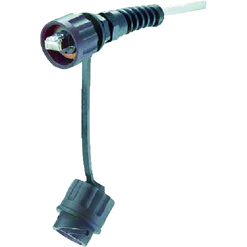 トラスコ中山 パンドウイット カテゴリ5E 耐水防塵性モジュラープラグ(ご注文単位1個)【直送品】