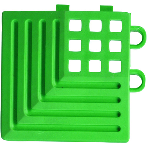 トラスコ中山 テラモト ジョイント制電マット2専用 角ふち(ご注文単位1枚)【直送品】