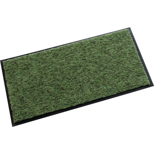 トラスコ中山 テラモト 屋内用マット トレビアンHC 緑 360×600mm(ご注文単位1枚)【直送品】