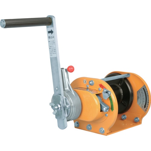 トラスコ中山 マックスプル ラチェット式手動ウインチ 109-1808(ご注文単位1台)【直送品】